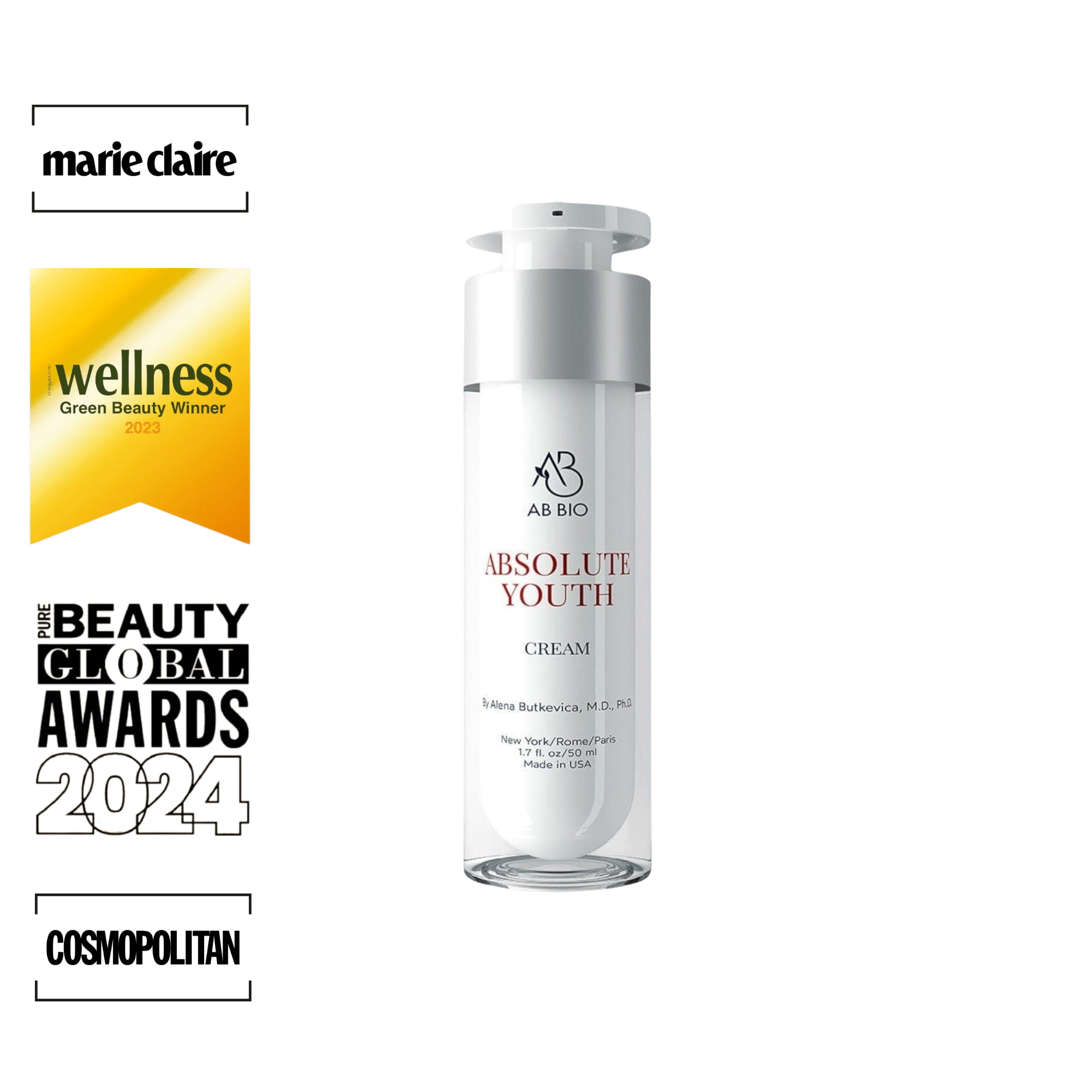 ABSOLUTE YOUTH Cream For Women - Anti Aging & Skin Brightening