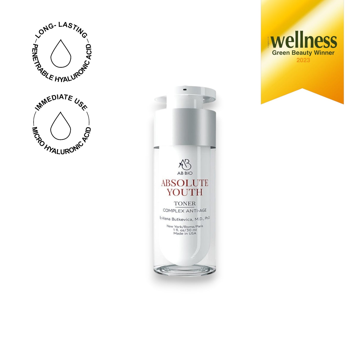 ABSOLUTE YOUTH Hydrating Toner For Glowing Skin