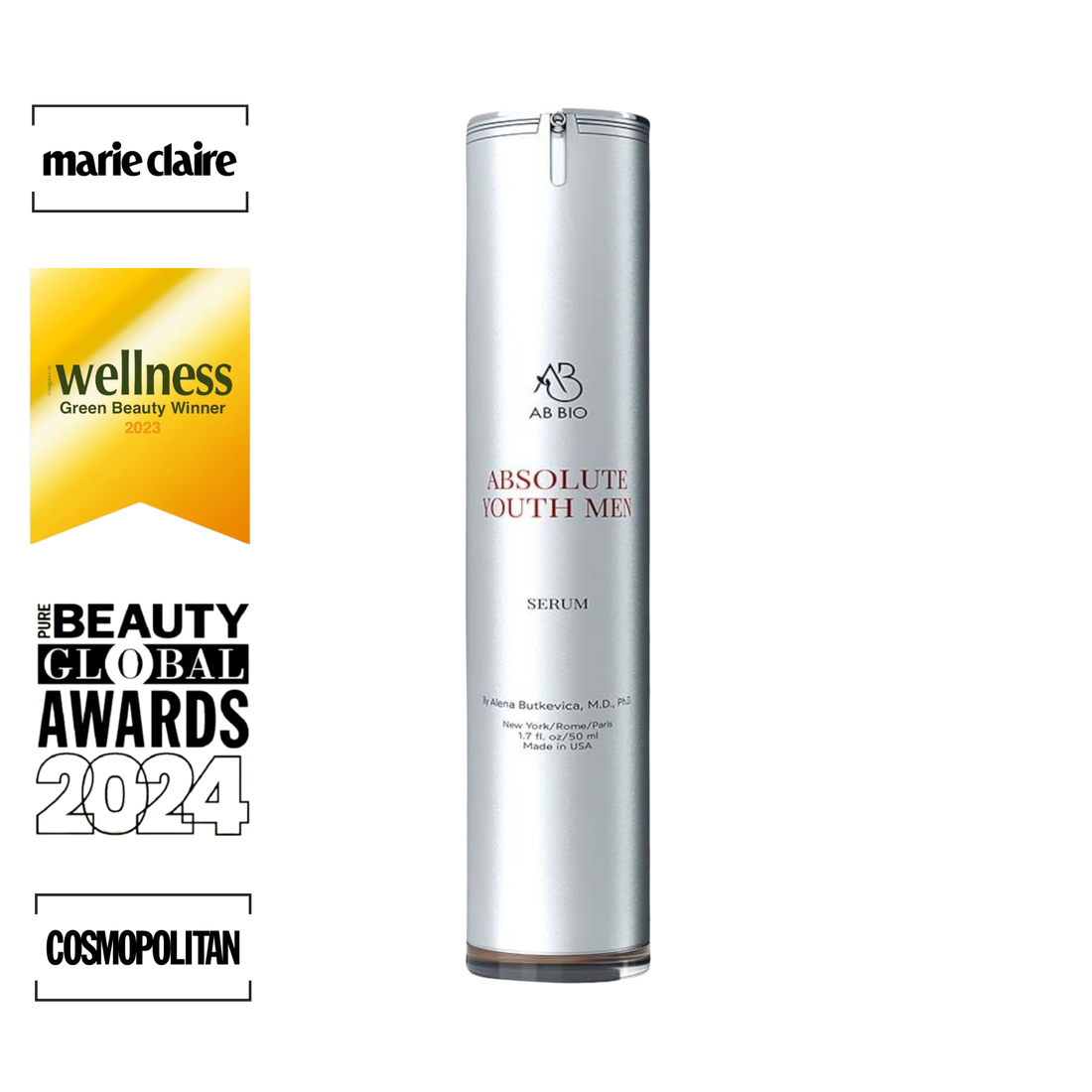 ABSOLUTE YOUTH SERUM for Men | Pore Refining and Anti-Aging