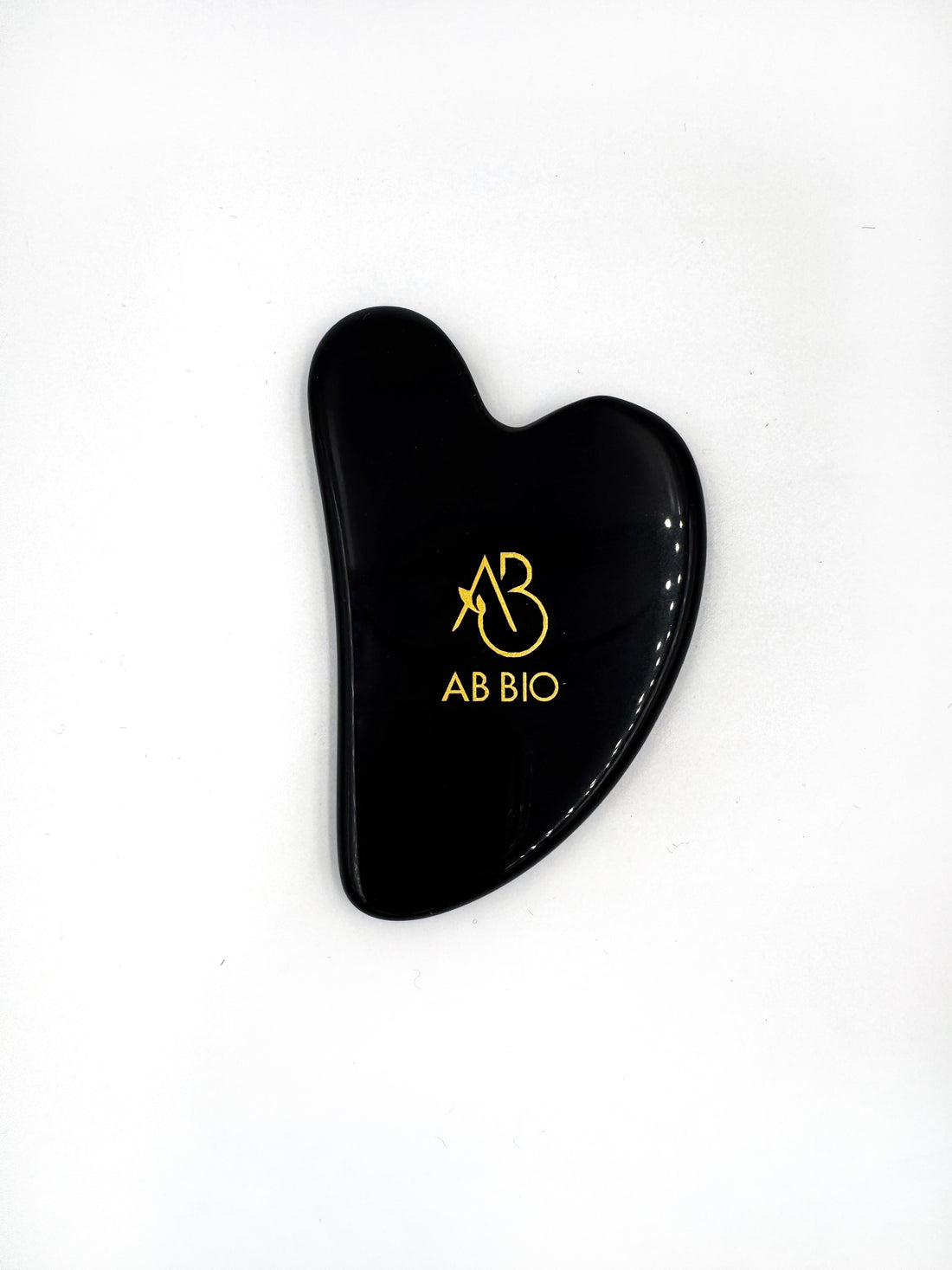 Black Obsidian Gua Sha Facial and Neck Stone